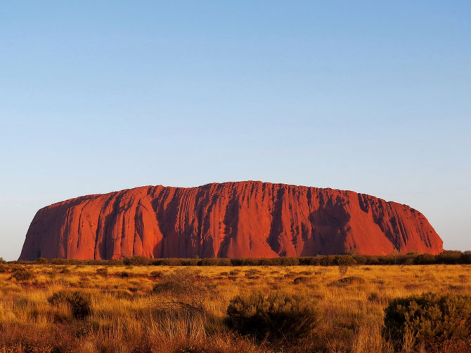 Uluru - Sonnenuntergang