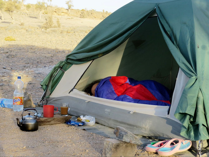 Mein Job ist immer der Morgenkaffee, echt knallharter Job