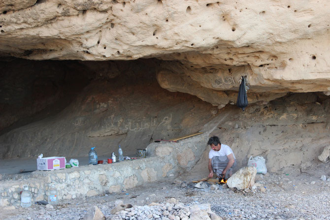 Unsere Höhle auf Zeit