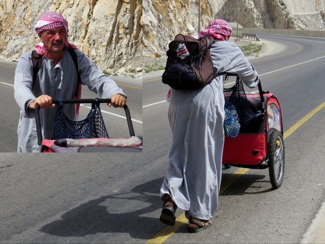 Schwitzkilometer auf Musandam
