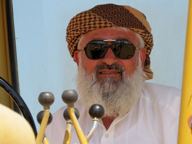 Sandräumer aus Pakistan