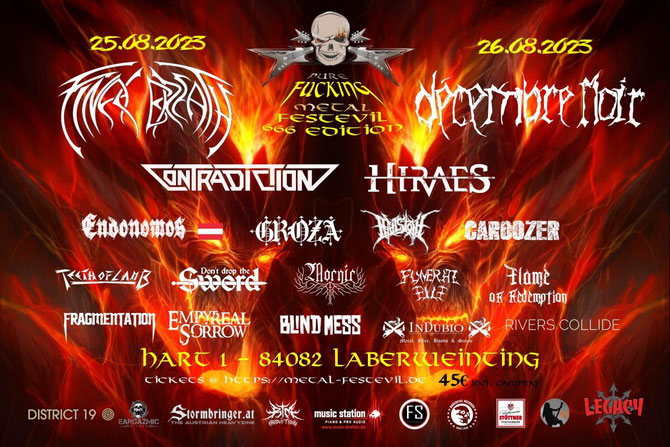 Quelle: Pure Fucking Metal Festevil - Plakat