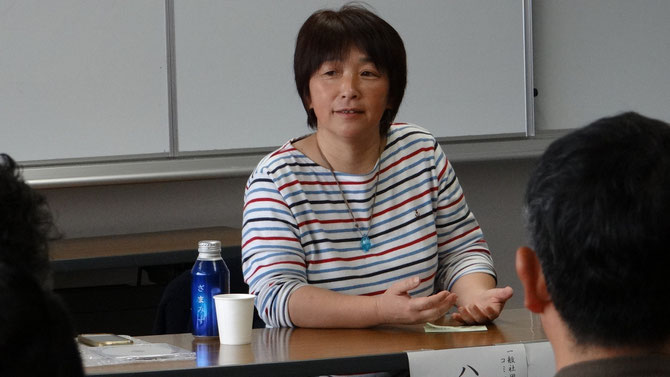 女川町「ゆめハウス」主宰者 八木純子さんの講演