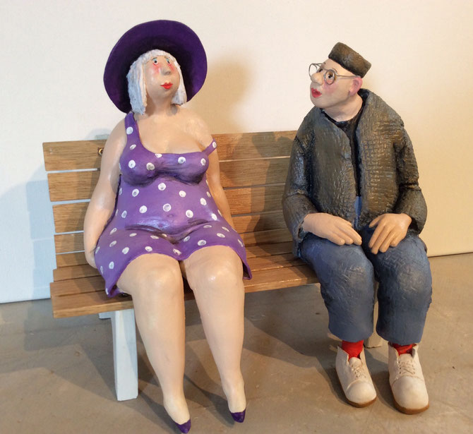 Inge mit ihrem Heinz