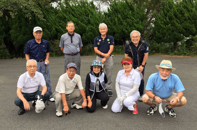 2020.9.16第79回KSG会、伊勢原カントリー。優勝者大貫妙子さん。