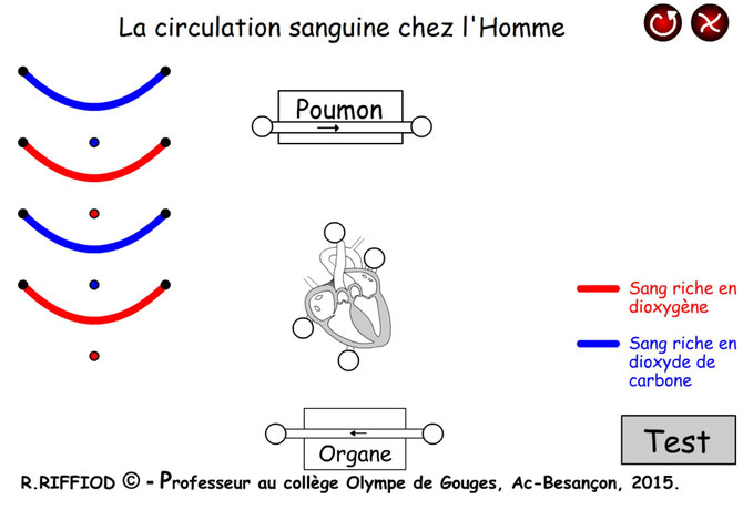 Vue du logiciel pour le point n°2