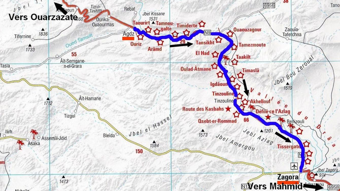 La route des Kasbahs