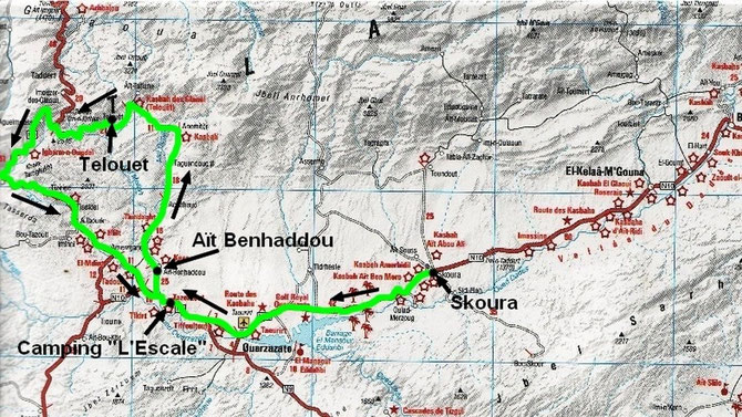 De Skoura à Ouarzazate