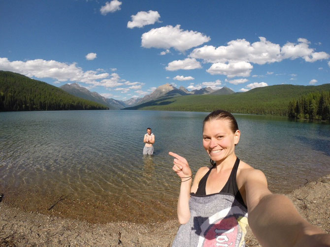 Laundry in Bowman Lake