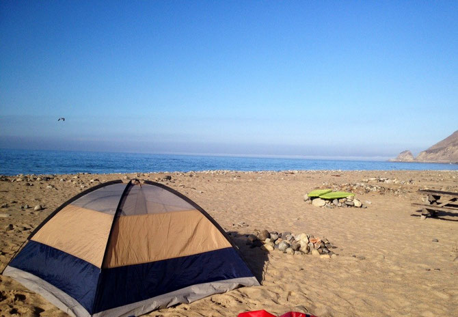 Point Mugu campsite