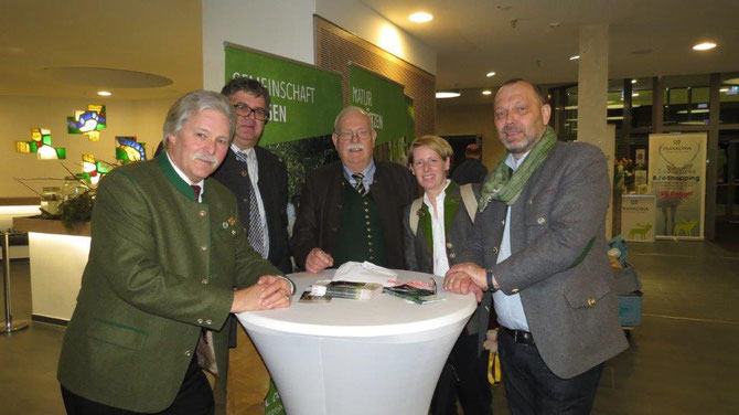 Bild v. re Dr. Armin Gangl, Anita Weimann, Dr. Eckhardt Zeltner, Prof. Dr. Sven Herzog,TU Dresden, Ralph Keller 