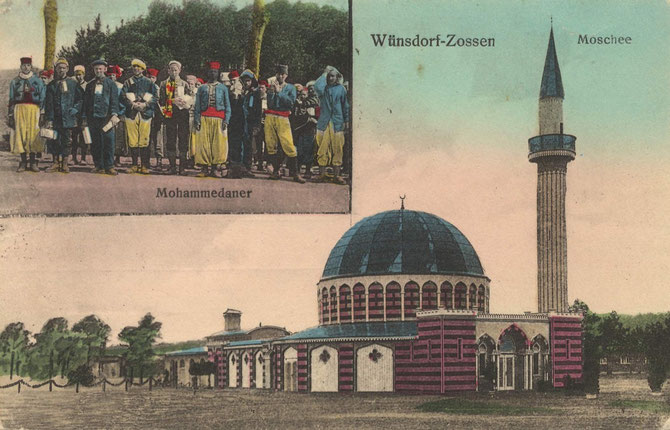 Die Moschee des Kriegsgefangenenlagers