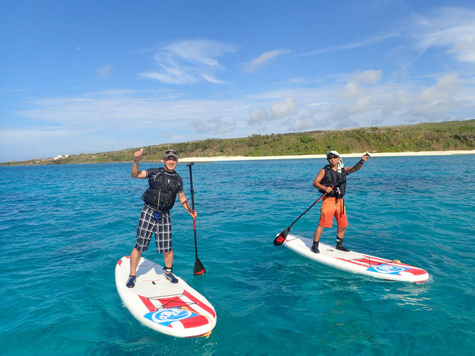 沖縄　宮古島　伊良部島　SUP　アクティビティー　クマノミ　ニモ　シュノーケル　シュノーケリング　ピクニック