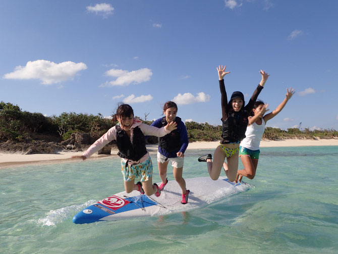 沖縄　宮古島　伊良部島　SUP　アクティビティー　クマノミ　ニモ　シュノーケル　シュノーケリング　ピクニック