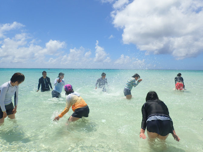 沖縄　宮古島　伊良部島　下地島　下地島空港　伊良部島ガイド　ピクニック　青の洞窟　三角点　伊良部大橋　１７end　SUP　スタンドアップパドル　SUPツーリング　シュノーケル　シュノーケリング　サンセット　夕日　佐和田の浜　