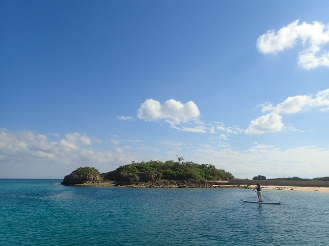 沖縄　宮古島　伊良部島　SUP　アクティビティー　クマノミ　ニモ　シュノーケル　シュノーケリング　ピクニック