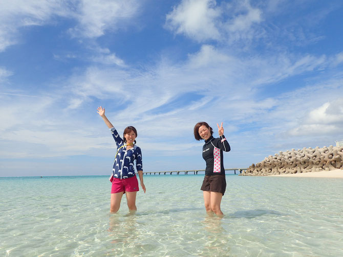 沖縄　宮古島　伊良部島　SUP　アクティビティー　クマノミ　ニモ　シュノーケル　シュノーケリング　ピクニック