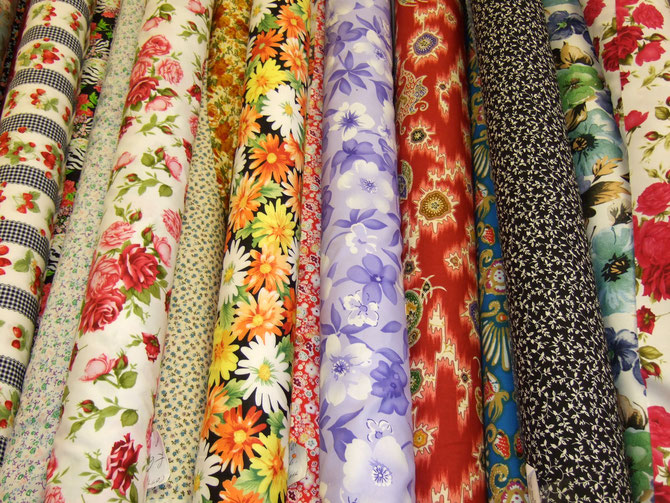 Printed Cottons, Haberdashery, Wool, polyester at Ealing Fabrics London