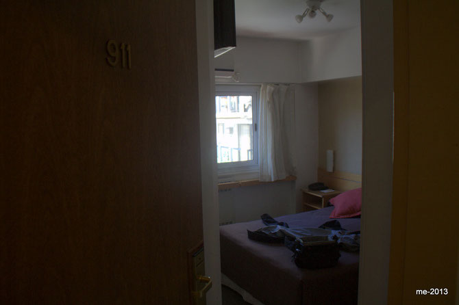 Zimmer 911 im Hotel "Sarmiento"