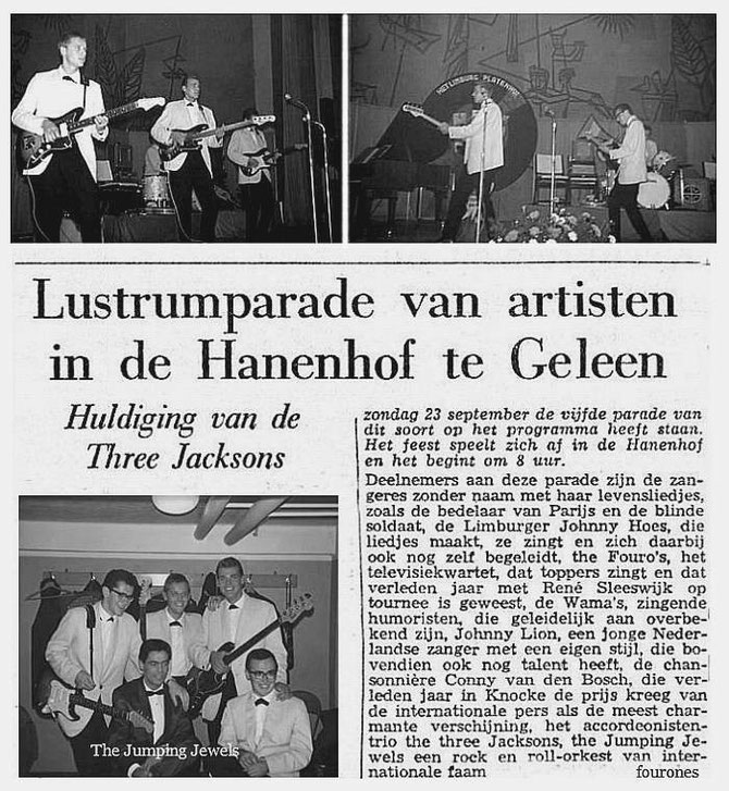Limburgs Dagblad 19-09-1962, foto's Pierre Bernardi