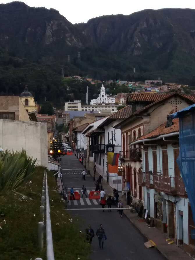 La Candelaria bei beginnender Dämmerung.