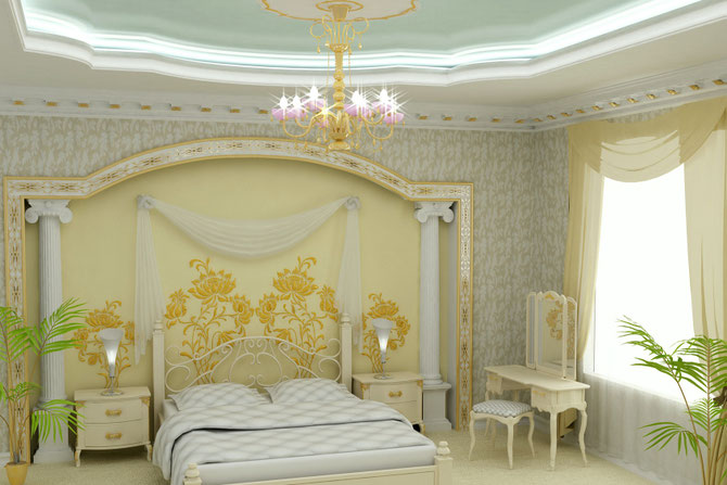 Abgehängte Decken, dekorative Deckenkonstruktionen, Deckenmodule