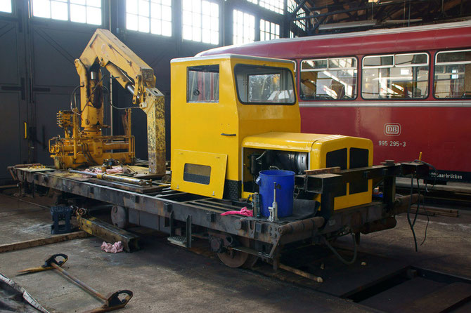 Klv 51 im April 2014 während der Aufarbeitung