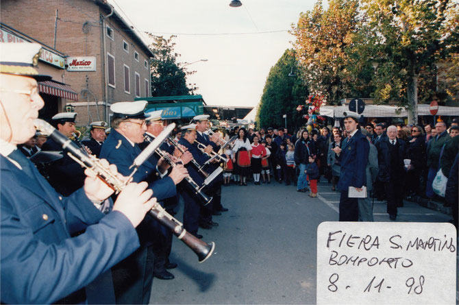 fausto ferrari con banda città di crevalcore fine anni 90
