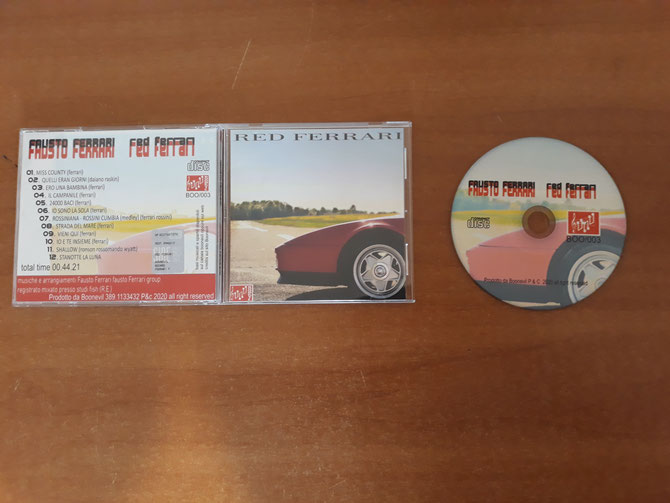 red ferrari compilation cd BOONEVIL BOO-003