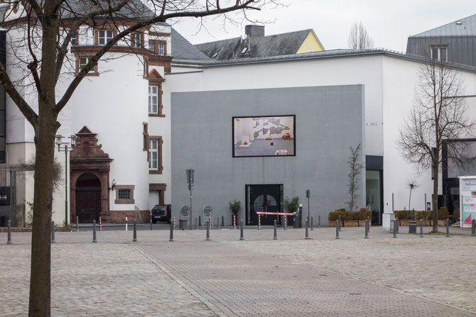 Haupteingang Museum für Gegenwartskunst, Siegen