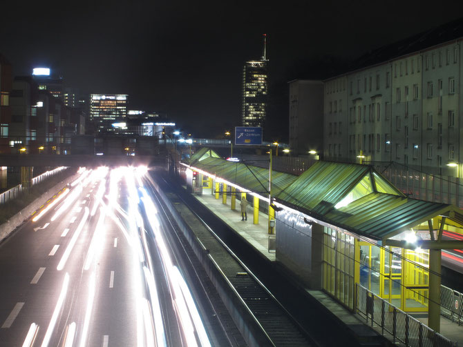 A40 - durchneidet die Stadt