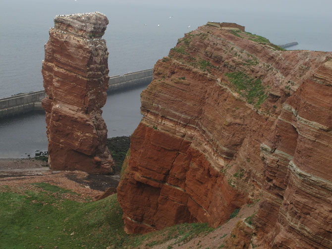 Die "Lange Anna" ist das Wahrzeichen von Helgoland