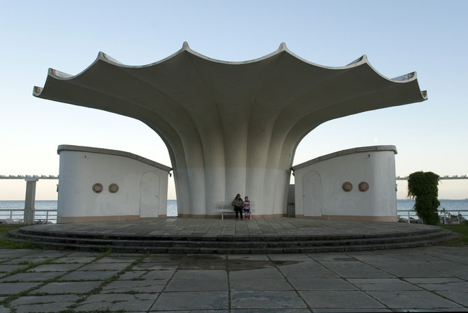 Konzertmuschel in Sassnitz auf Rügen