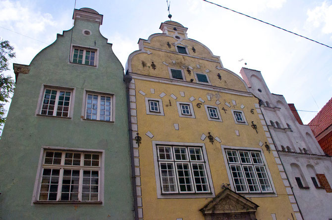 Les maisons des Trois Frères à Riga
