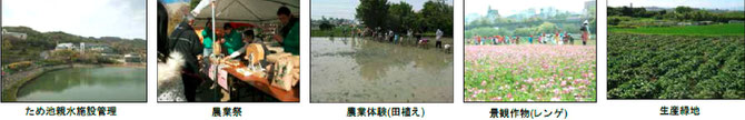農地保全 ↑