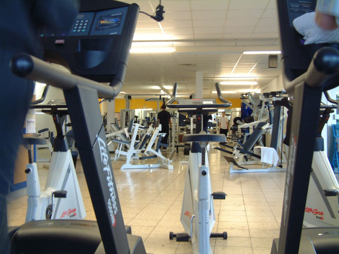 Fitness-Trainingsraum im Life