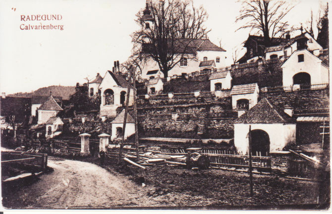 Die Kalvarienbergstraße 1924