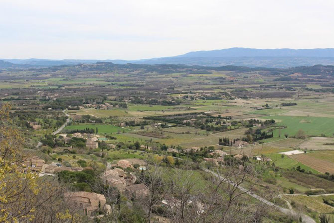 Blick über das Tal des Coulon