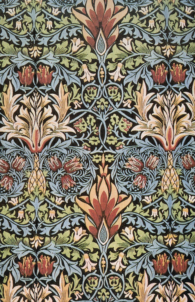 Quelle: https://upload.wikimedia.org/wikipedia/commons/e/ed/Morris_Snakeshead_printed_textile_1876_v_2.jpg