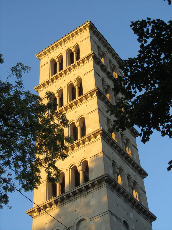 Bell Tower of St. Joan of Arc Church, Indianapolis, IN