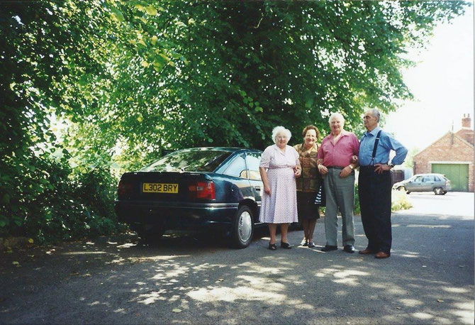 Edith( Albert's wife), Agnese (my mother) Albert and Amelio July 1999