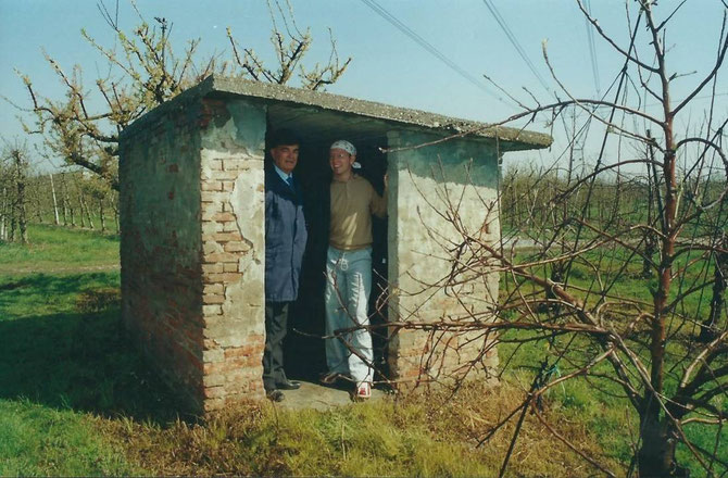 La casetta nella campagna dove erano nscosti i soldati Inglesi nell' ultimo periodo-The Hidden Hut
