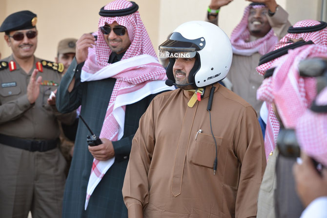 S.A.R. TURKI BIN ABDALLAH, Pilote de Jet; ici Pilote de courses automobiles.