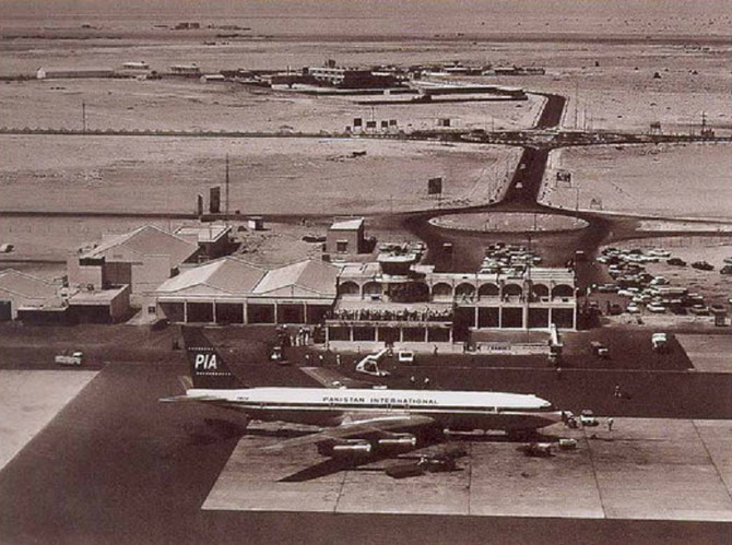 AEROPORT DUBAI 1970