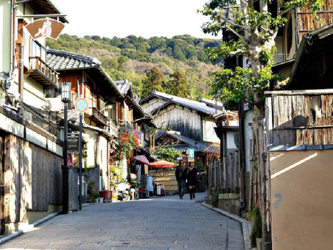 HIGASHIYAMA-KU : Un des 11 districts de KYOTO. créé en 1929 lorsqu'il est détaché de Shimogyô- ku