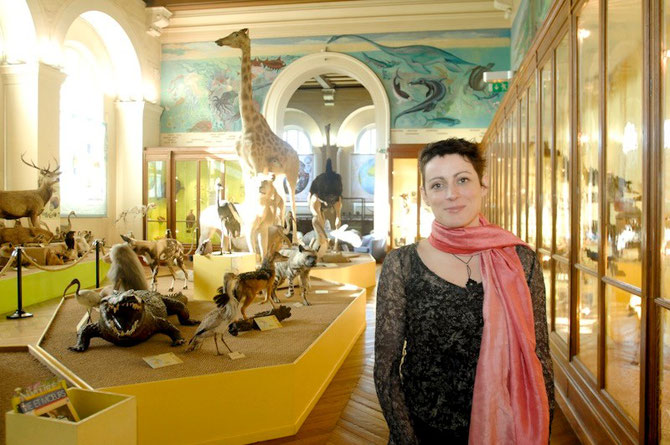 JUIN 2014. Anne MEDARD BLONDEL Directrice du MUSEUM D'HISTOIRE NATURELLE de MARSEILLE.  C* desoceansetdeshommes.org