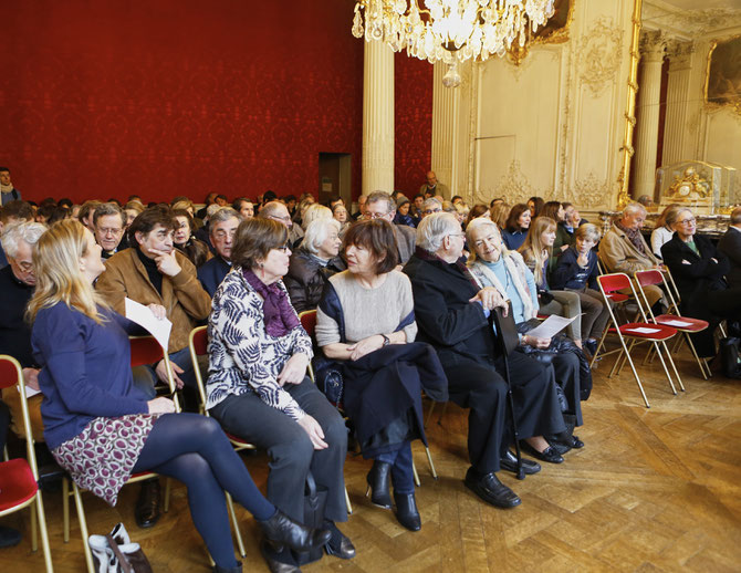 g. à dte. Madeleine LEFEBVRE-GUERMONPREZ, Vera DUPUIS Historienne, Françoise épouse d'Alain SOUCHON, Micky WOLFSON,  Nicole SALINGER.  C* J-Philippe METSERS