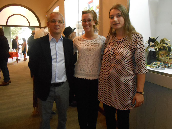 ARMANDO GOLINO avec LES STAGIAIRES DE L' ANNEE. 