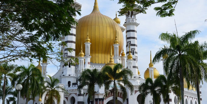 MOSQUEE DE KUALA KANSAR  VILLE ROYALE DE L'ETAT DE PERAK.