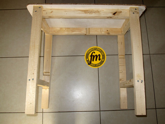 Fabrication table extérieure pour enfants